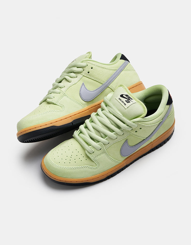 Nike SB Dunk Low Pro Premium Skate Shoes - Pistachio Frost/Wolf