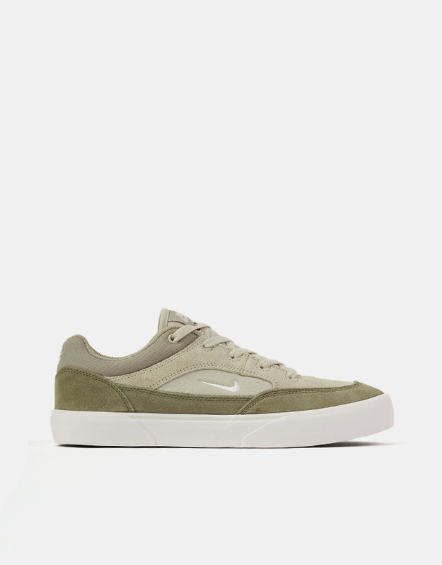 Nike SB Malor Skate Shoes - Lt Khaki/Pale Ivory-Neutral Olive