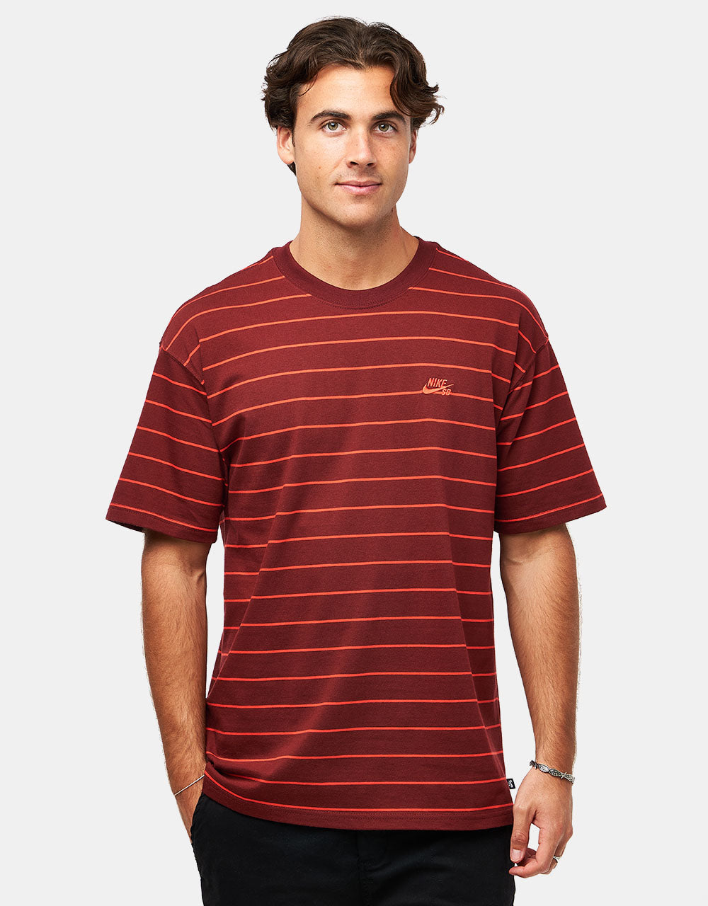 nike striped shirts & tops