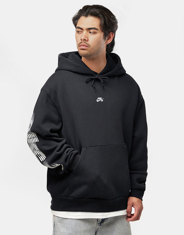 Nike SB GFX Pullover Hoodie - Black/White