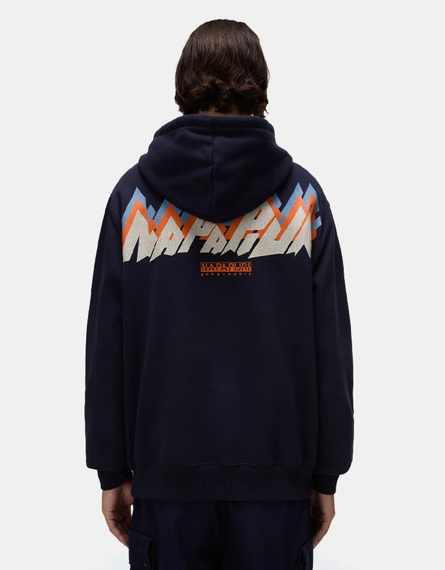 Napapijri Fiemme Pullover Hoodie - Black Beauty