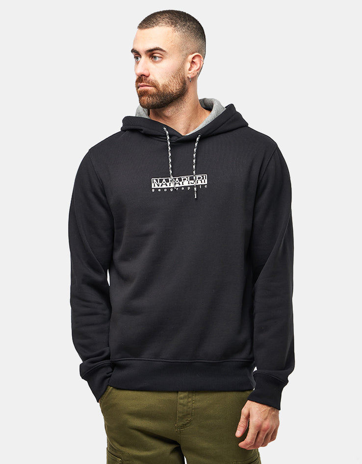 Napapijri Fiemme Pullover Hoodie - Black Beauty