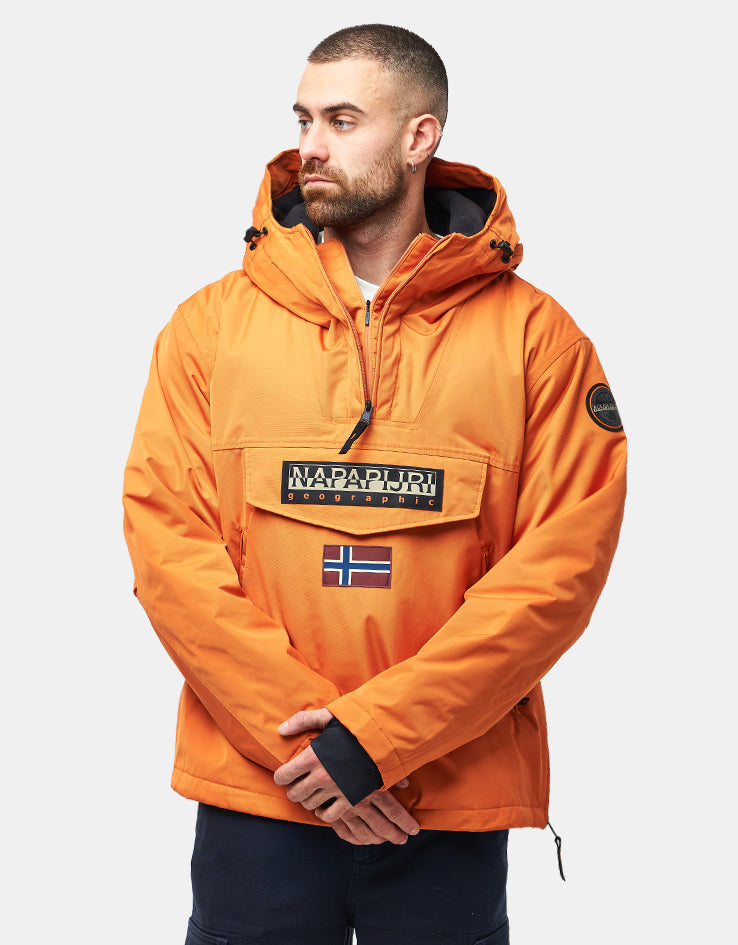 Napapijri Rainforest Next Jacket - Orange Pumpkin