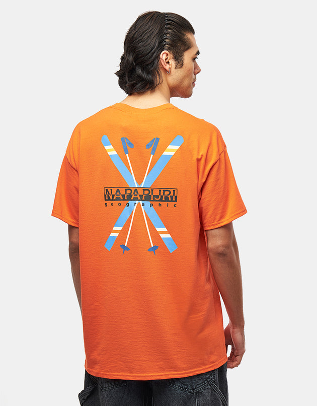 Napapijri Fiemme T-Shirt - Orange Pumpkin