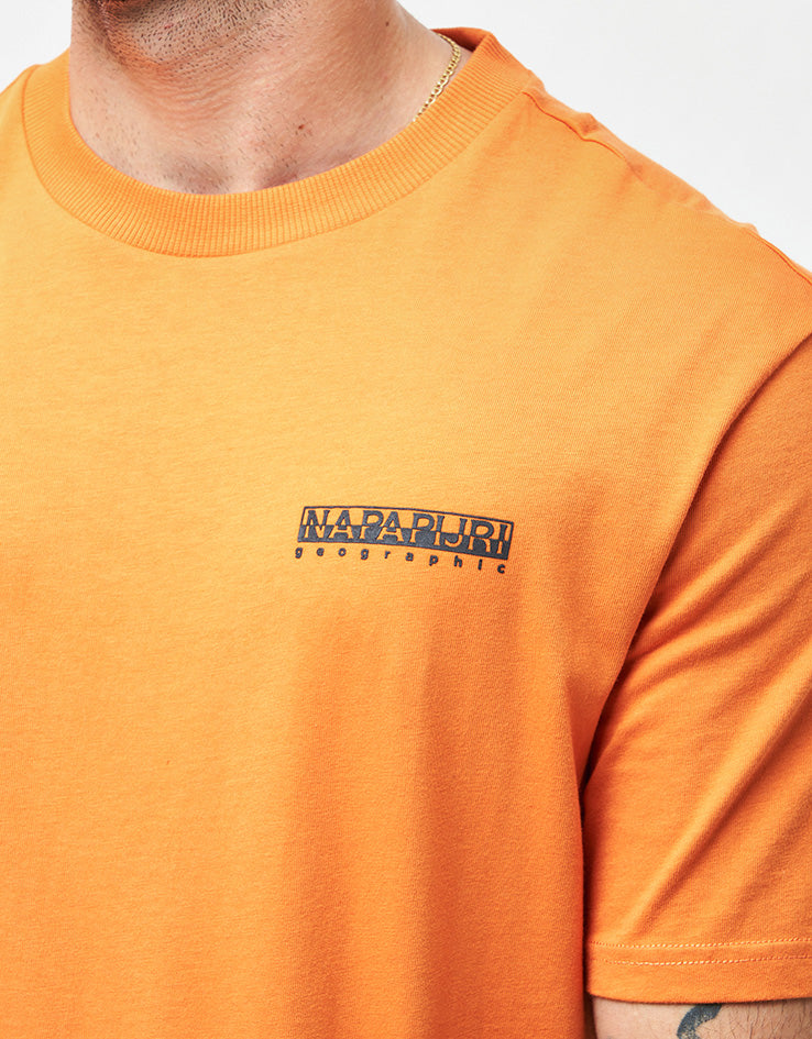 Napapijri Fiemme T-Shirt - Orange Pumpkin