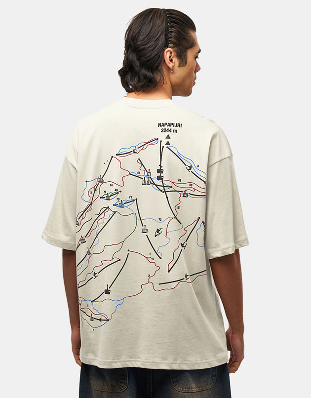 Napapijri Fiemme T-Shirt - AOP Route