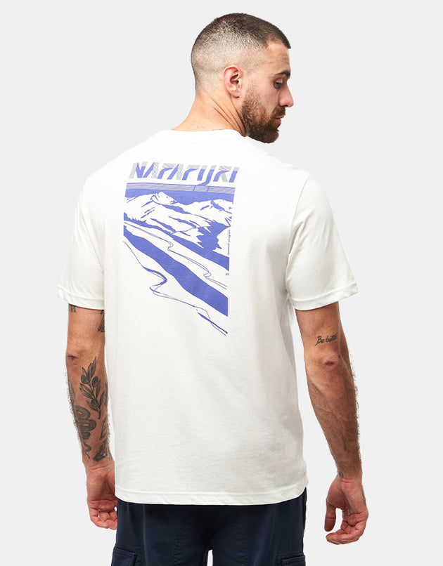 Napapijri Guide T-Shirt - White Heron