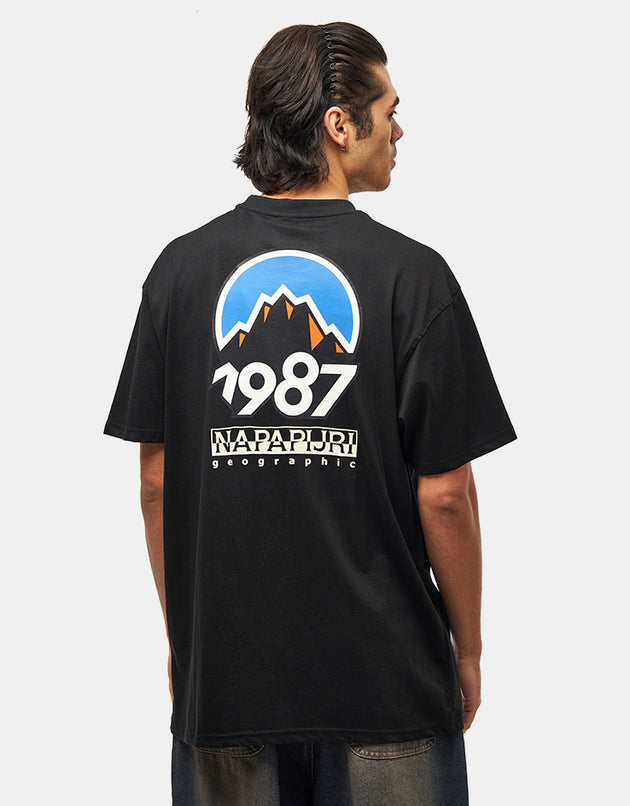 Napapijri Montepiana T-Shirt - Black Beauty