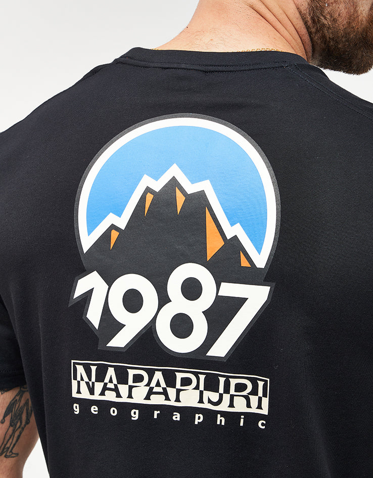 Napapijri Montepiana T-Shirt - Black Beauty