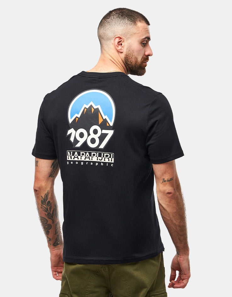 Napapijri Montepiana T-Shirt - Black Beauty