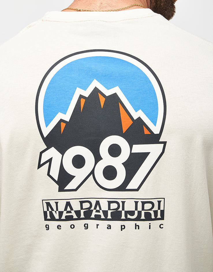Napapijri Montepiana T-Shirt - Beige Dimity