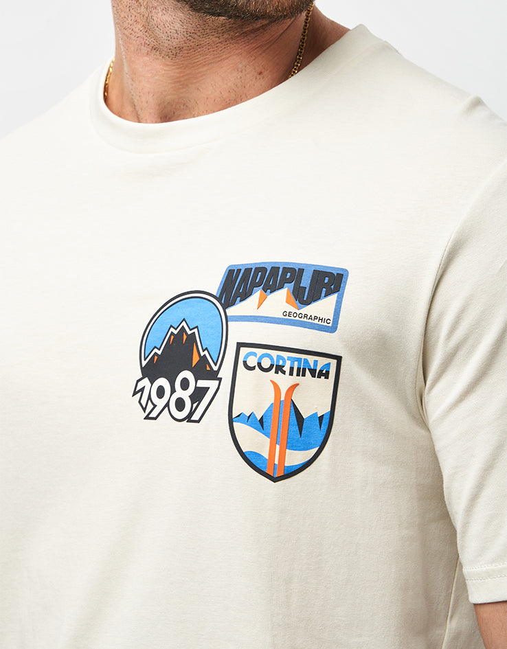 Napapijri Montepiana T-Shirt - Beige Dimity