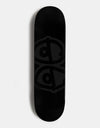 Krooked Eyes Black Skateboard Deck - 8.5"
