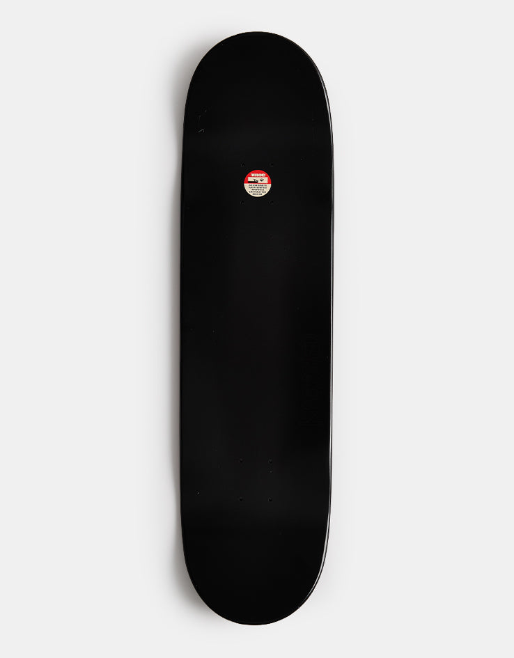Krooked Eyes Black Skateboard Deck - 8.5"