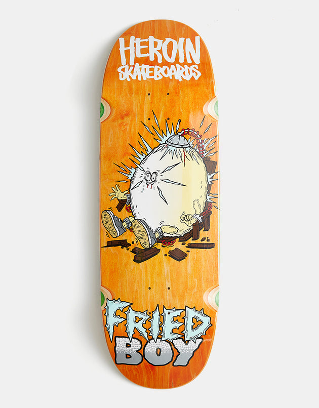 Heroin Fried Boy Skateboard Deck - 10.4"