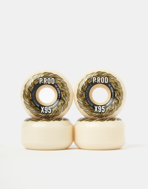 Bones Rodriguez P-Rod Pro X-Formula V5 Sidecut 95a Skateboard Wheels