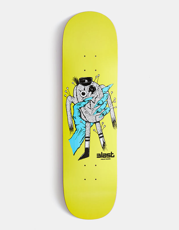 Blast Skates Voodoo Mascot 'SQUARE TAIL' Skateboard Deck - 8.5"