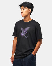 Route One Drago Organic T-Shirt - Black