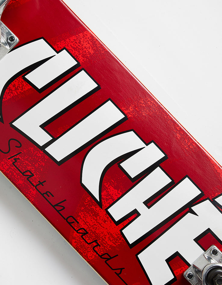 Cliché Banco Red Complete Skateboard - 8"
