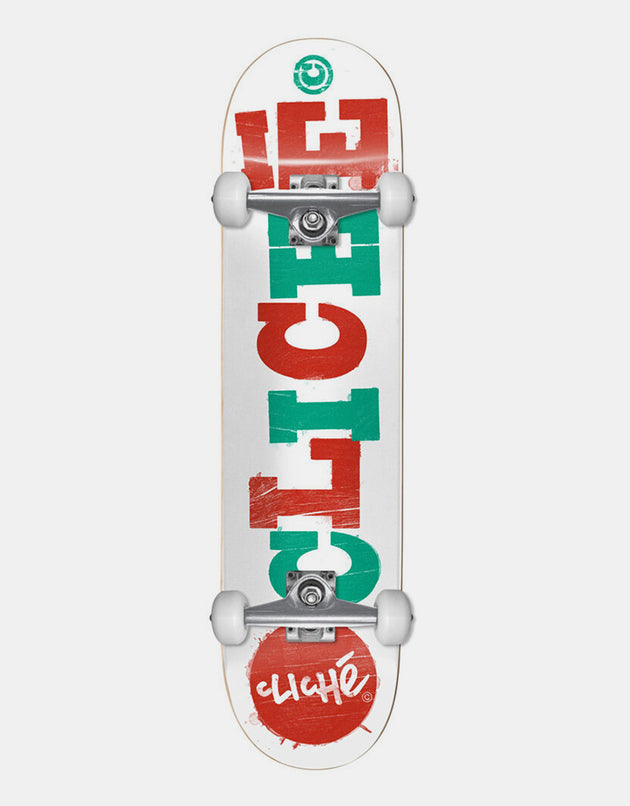 Cliché Woodcut Complete Skateboard - 8"