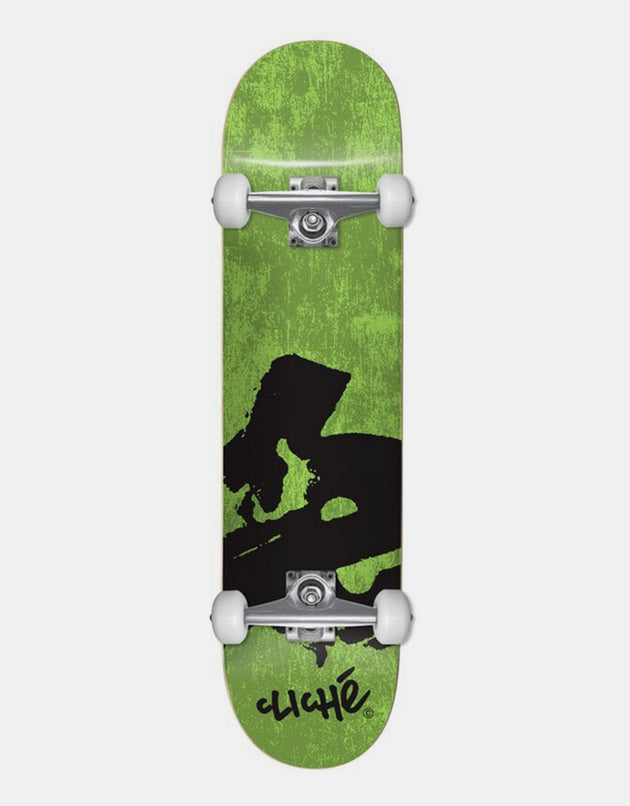 Cliché Europe Green Complete Skateboard - 8.125"