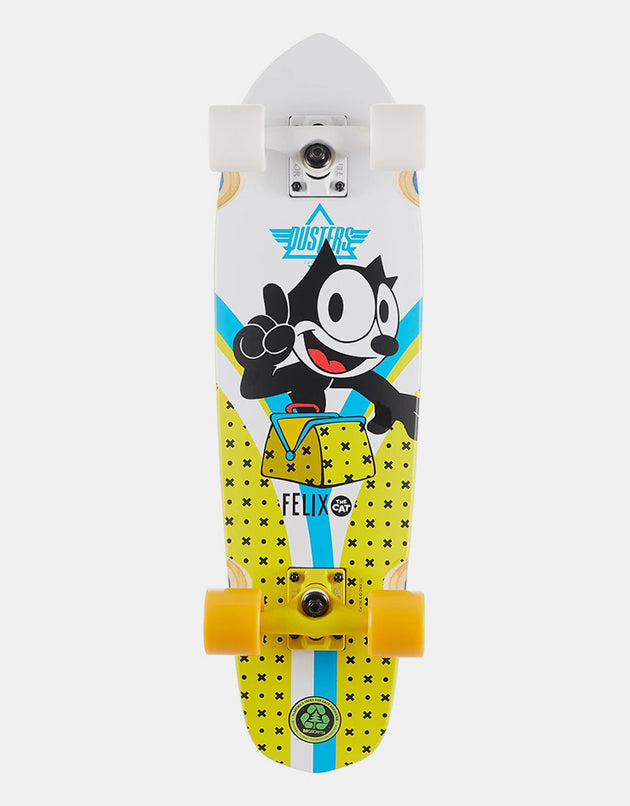 Dusters Felix Flashback Cruiser Skateboard - 8" x 28"