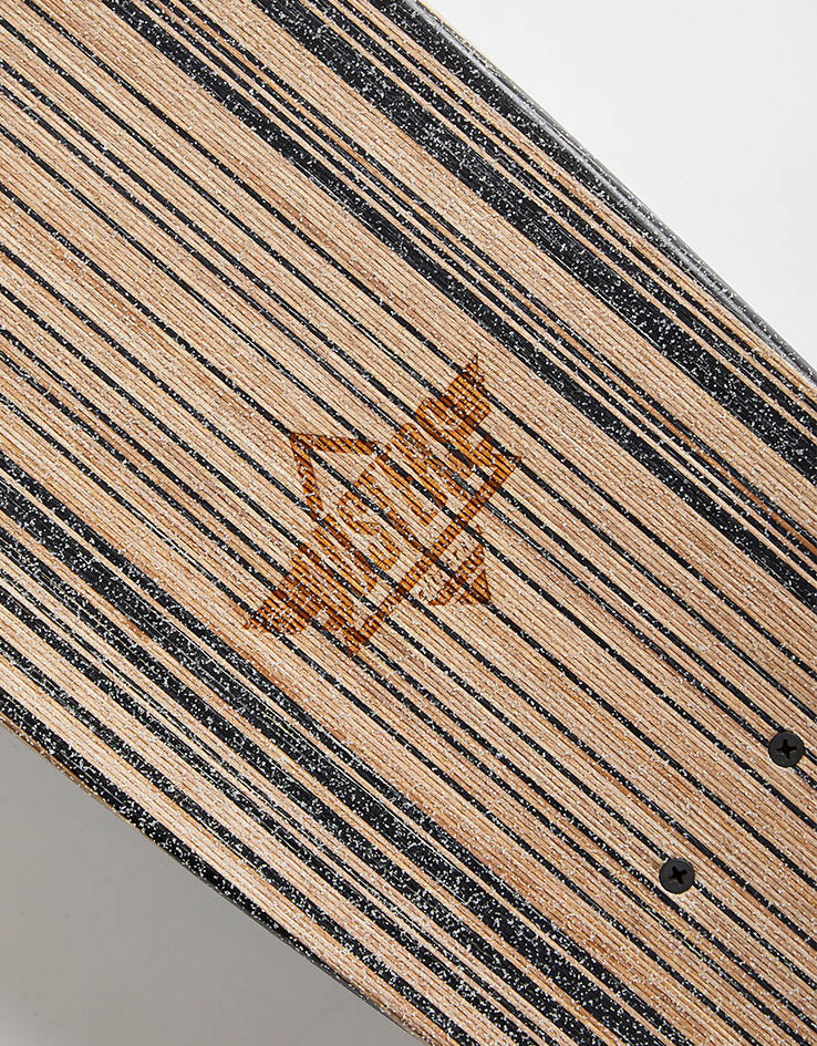 Dusters Flashback Black Cruiser Skateboard - 8.25" x 31.125"