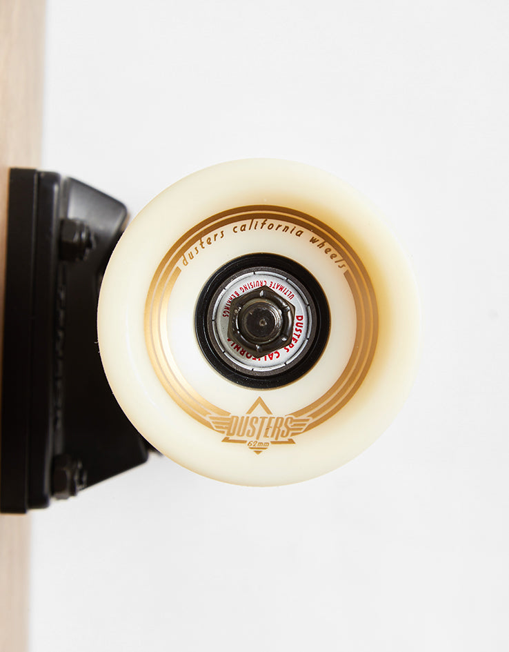 Dusters Flashback Black Cruiser Skateboard - 8.25" x 31.125"