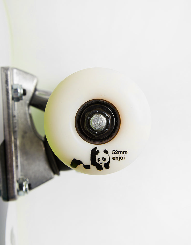 Enjoi Half and Half Green Complete Skateboard - 8"