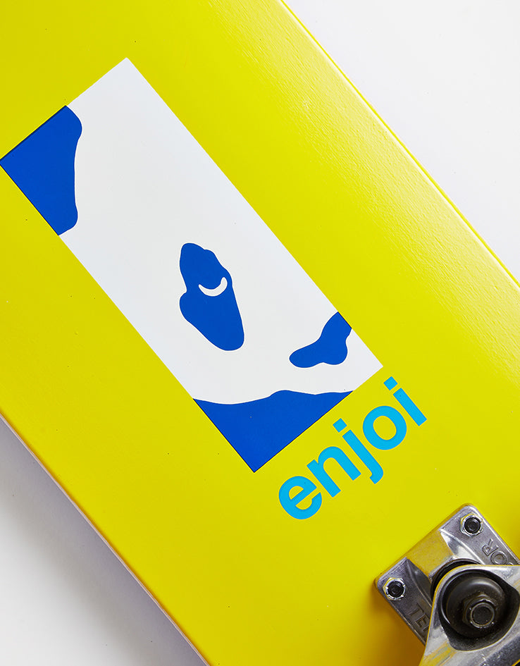 Enjoi Box Panda Yellow Complete Skateboard - 8.125"