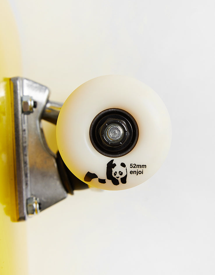 Enjoi Box Panda Yellow Complete Skateboard - 8.125"