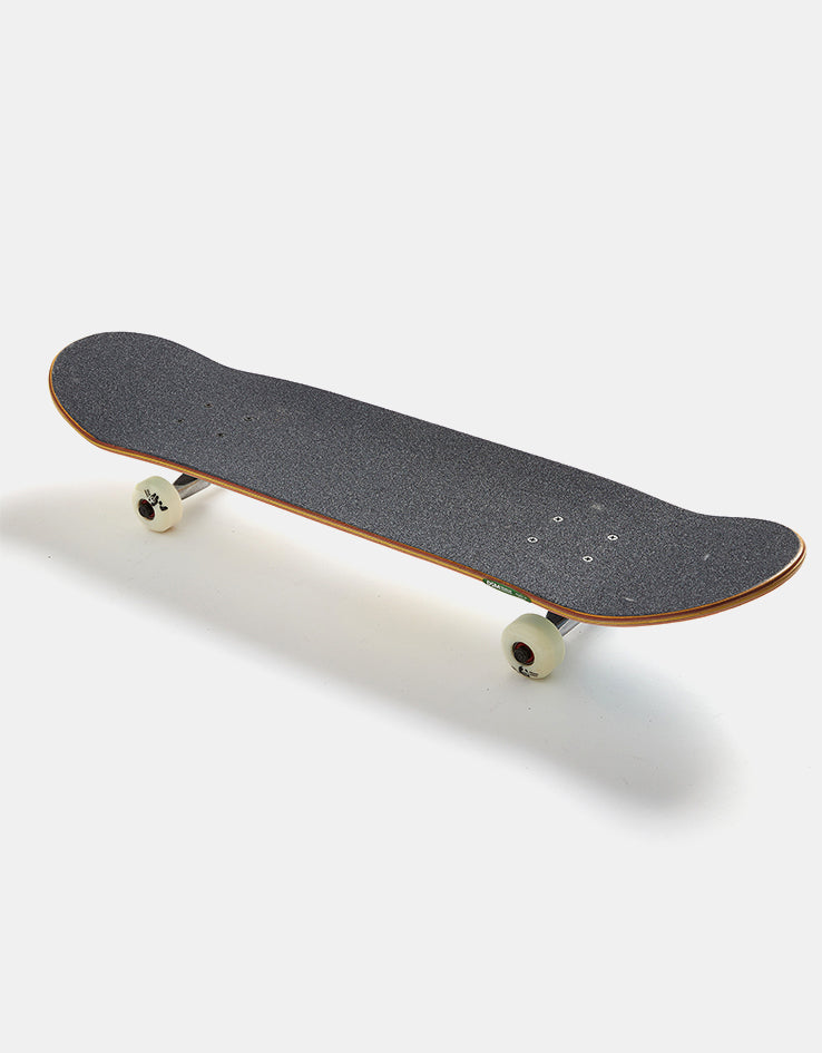 Enjoi Panda Stripes 'Soft Wheels' White Complete Skateboard - 7.75"