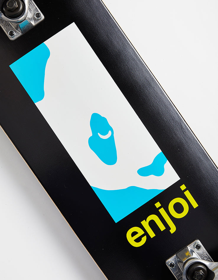 Enjoi Box Panda Black Complete Skateboard - 8.125"