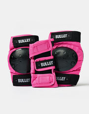 Bullet Standard Combo Junior Triple Pad Set - Pink/Black
