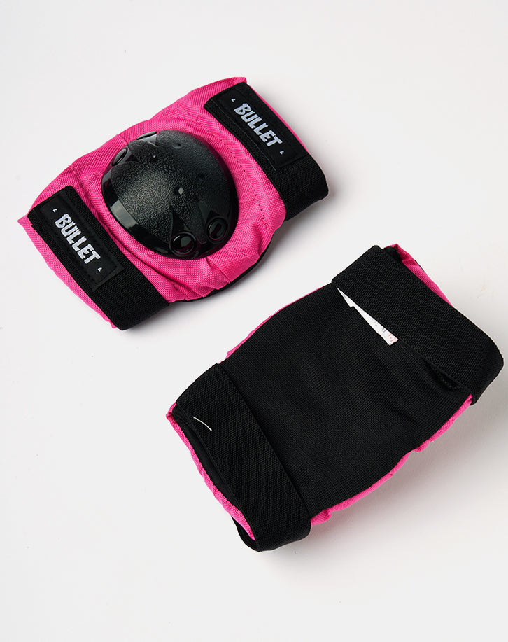 Bullet Standard Combo Junior Triple Pad Set - Pink/Black