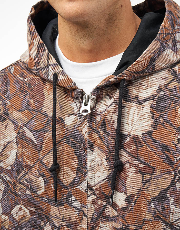Obey Glen Zip Up Jacket - Fence Camo Multi – Route One