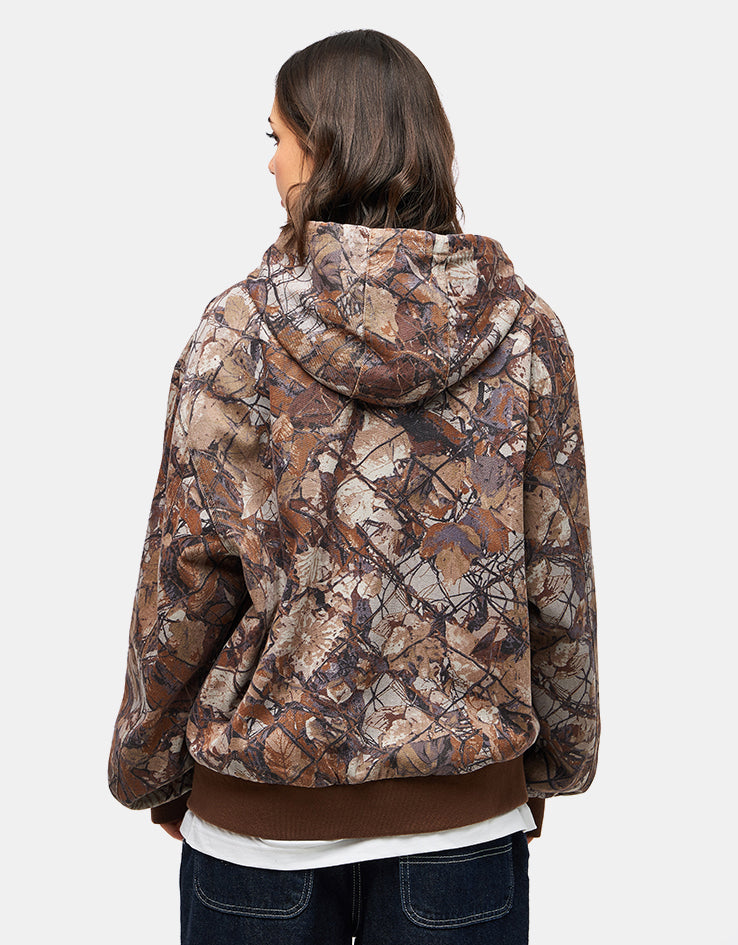 Obey Glen Zip Up Jacket - Fence Camo Multi – Route One
