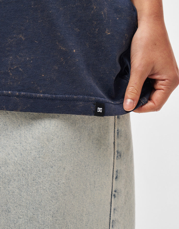DC Fix Up T-Shirt - Dress Blues Rain Wash