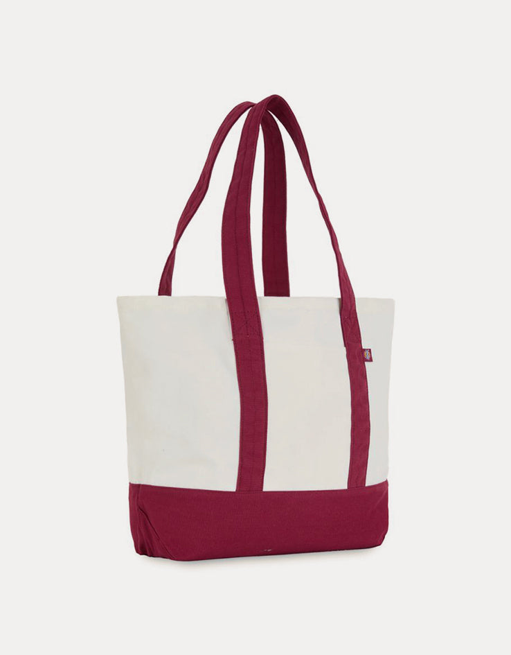 Dickies Logo Canvas Tote Bag - Tibetan Red