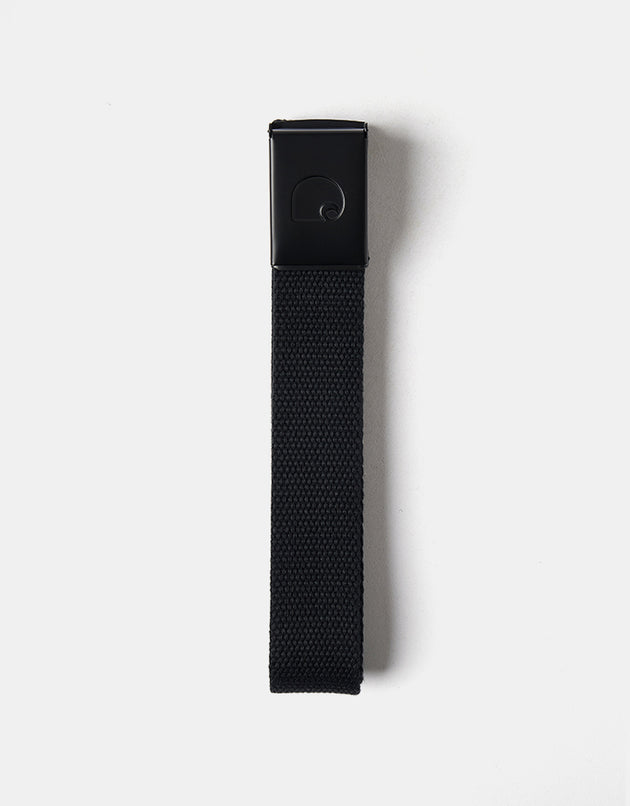 Carhartt WIP C-Logo Tonal Web Belt - Black/White
