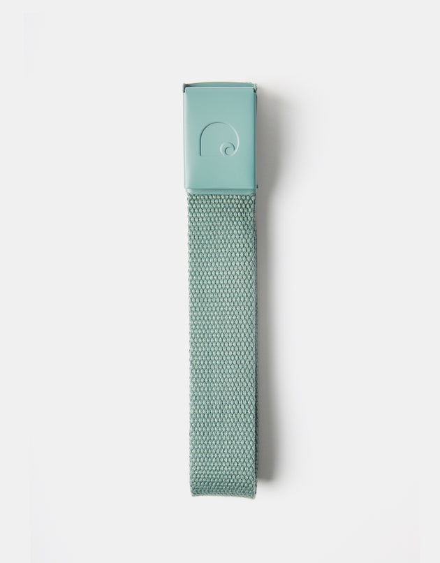 Carhartt WIP C-Logo Tonal Web Belt - Silver Pine/White