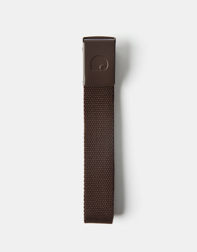 Carhartt WIP C-Logo Tonal Web Belt - Palisander/White
