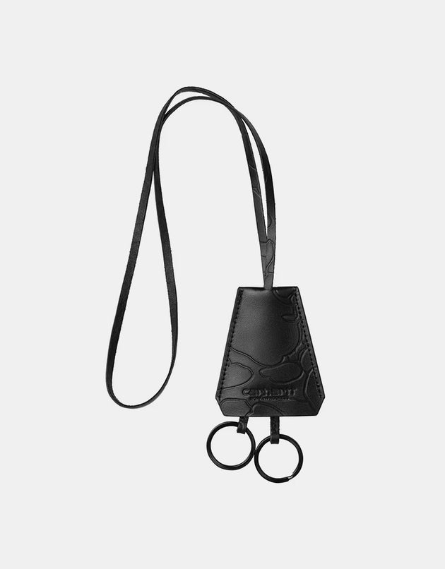 Carhartt WIP Camo Duck Keyholder - Black/Black