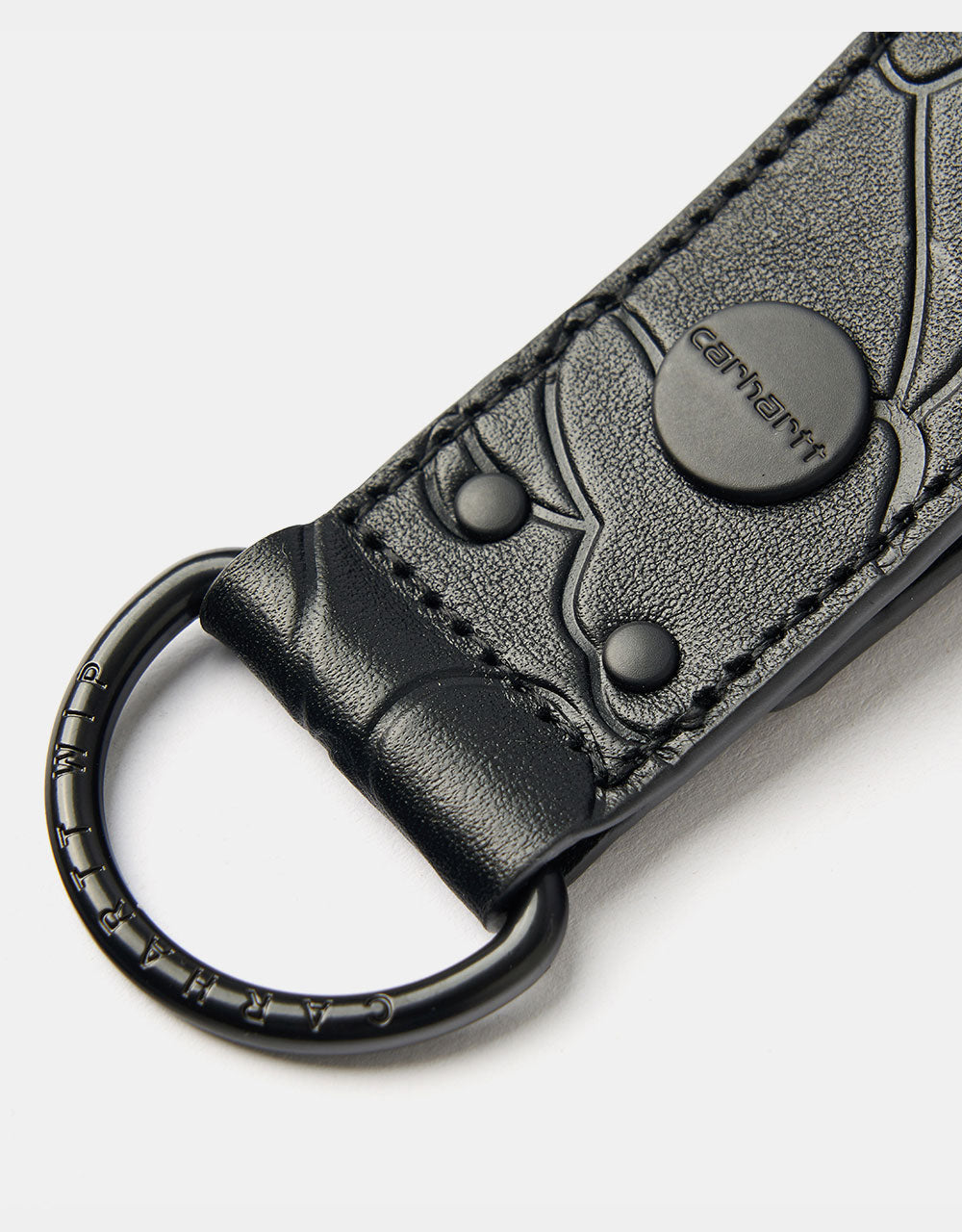 Carhartt WIP Camo Duck Keyholder - Black/Black