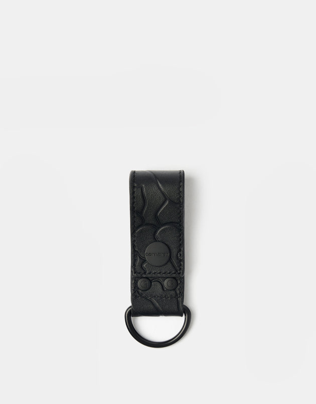 Carhartt WIP Camo Duck Keyholder - Black/Black