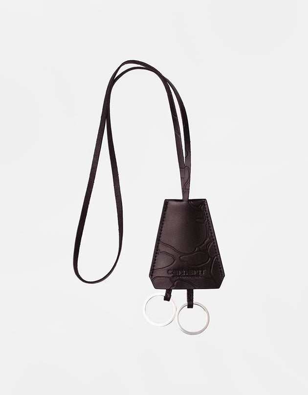 Carhartt WIP Camo Duck Keyholder - Palisander/Silver
