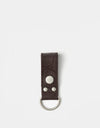 Carhartt WIP Camo Duck Keyholder - Palisander/Silver