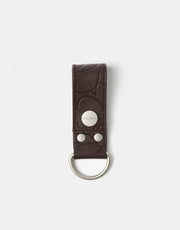 Carhartt WIP Camo Duck Keyholder - Palisander/Silver