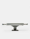 Slappy ST1 Hollow Low Profile Skateboard Trucks - Polished/Black (Pair)