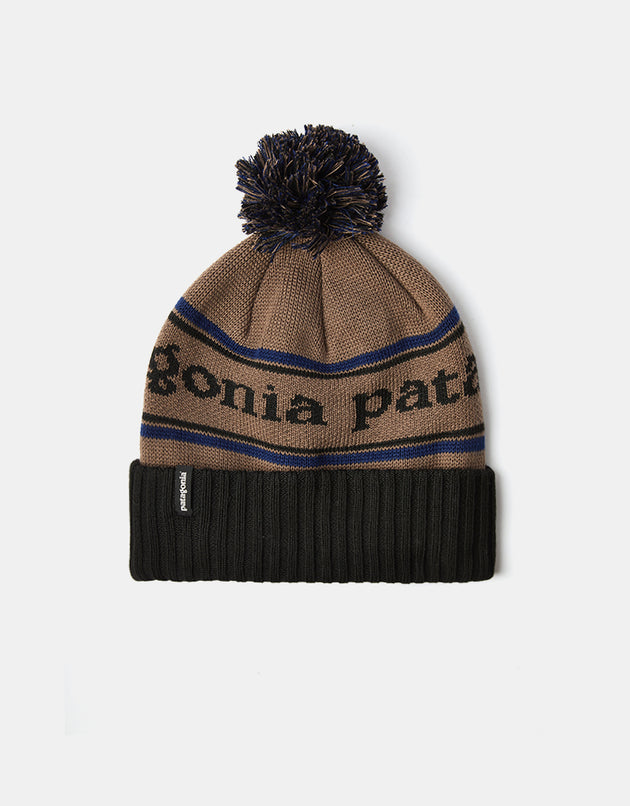 Patagonia Powder Town Beanie - Park Stripe/Marlow Brown
